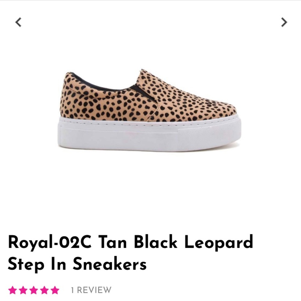 Platform sneakers